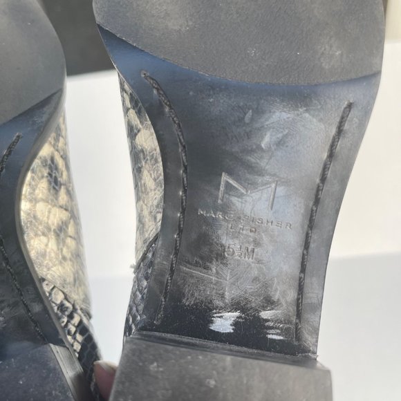 Marc Fisher Yale Pointy Toe Chelsea Bootie - Picture 8 of 9